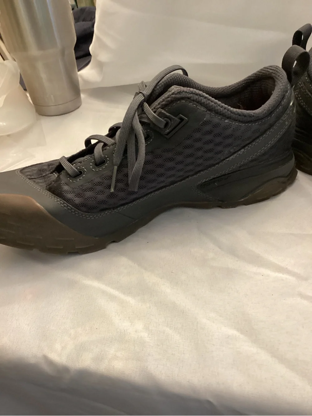 The North Face Men's Gray /Black  Trail Sneakers Size 9.5